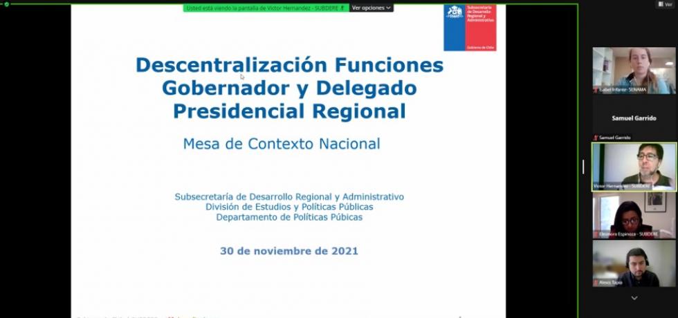 Dirigentes de la tercera edad se capacitan en materia de descentralización Dirigentes de la tercera edad se capacitan en materia de descentralización