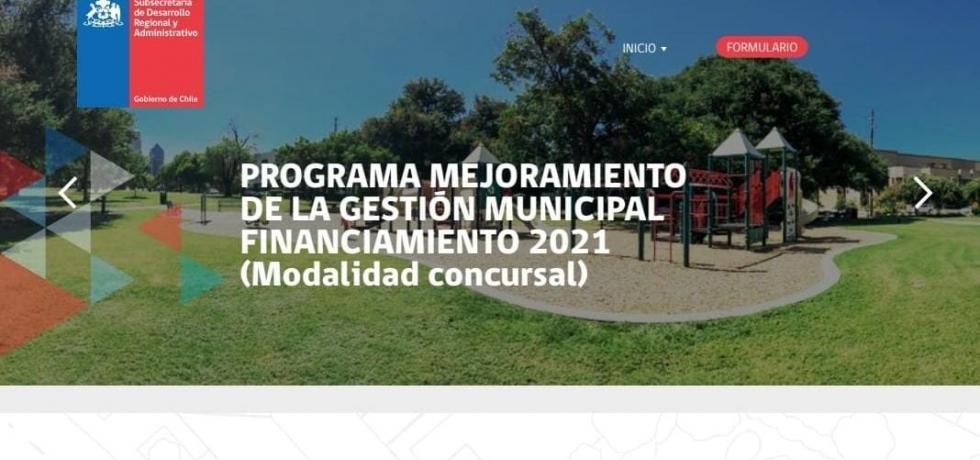 22 proyectos fueron beneficiados con fondos concursables para mejorar la gestión municipal 22 proyectos fueron beneficiados con fondos concursables para mejorar la gestión municipal