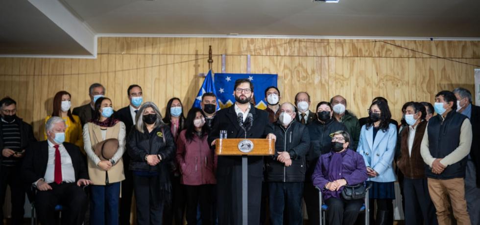 Gobierno anuncia en Magallanes nueva política nacional para el desarrollo de zonas extremas Gobierno anuncia en Magallanes nueva política nacional para el desarrollo de zonas extremas