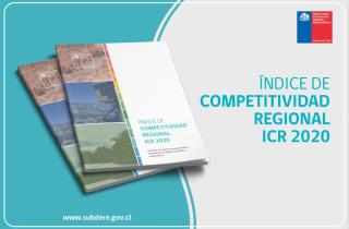 Subdere publica Índice de Competitividad Regional 2020