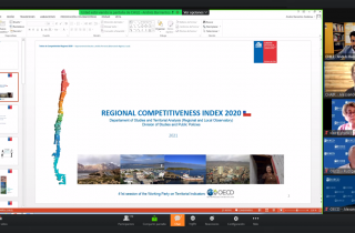 Subdere expuso el Índice de Competitividad Regional ante la OCDE