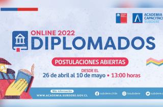 Subdere abre convocatoria para postular a diplomados online 2022